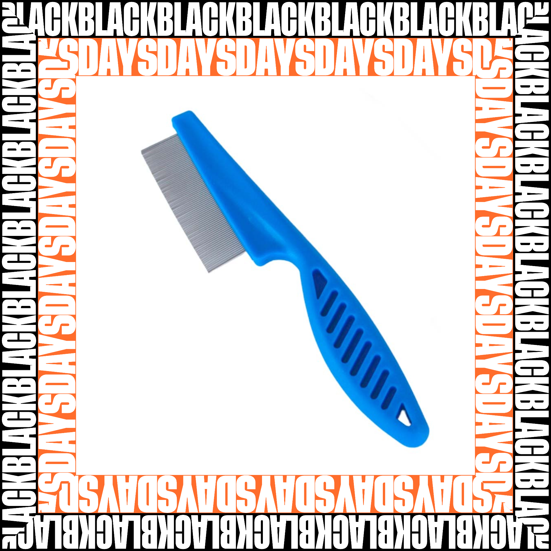 KIT x2 Peine antipulgas Black Days